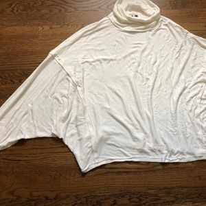 Free People Cream Long Sleeve Sweater